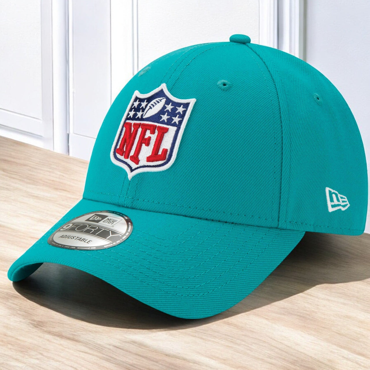[10529791] Mens New Era NFL 940 STRAPBACK SHIELD LOGO - TEAL