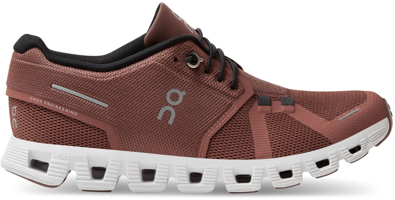 On Running Women's Cloud 5 - Rust/Black