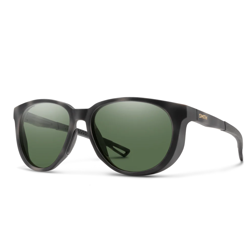 Smith Seeker - Matte Ash Tortoise | ChromaPop Polarized Gray Green