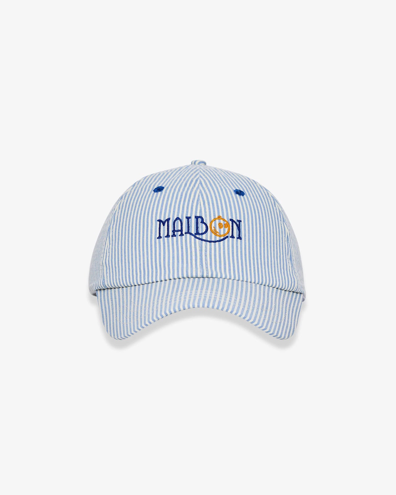 Malbon Grasse Seersucker Dad Hat