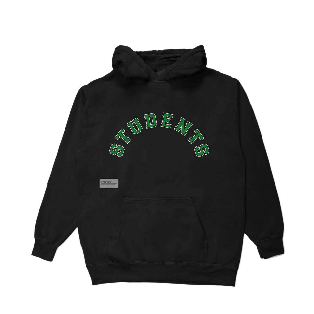 Students Academics Pullover Hoodie - Black