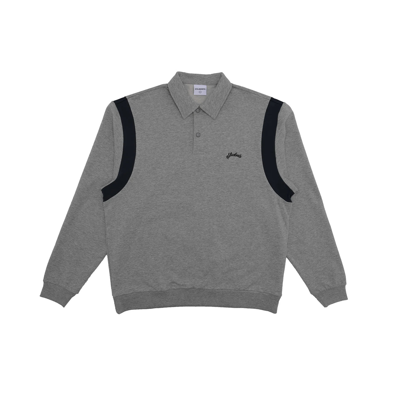 Students Callum L/S Polo Shirt - Heather