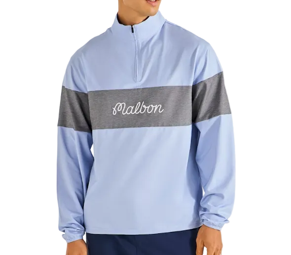 Malbon Horizon Pullover - Blue Chambray