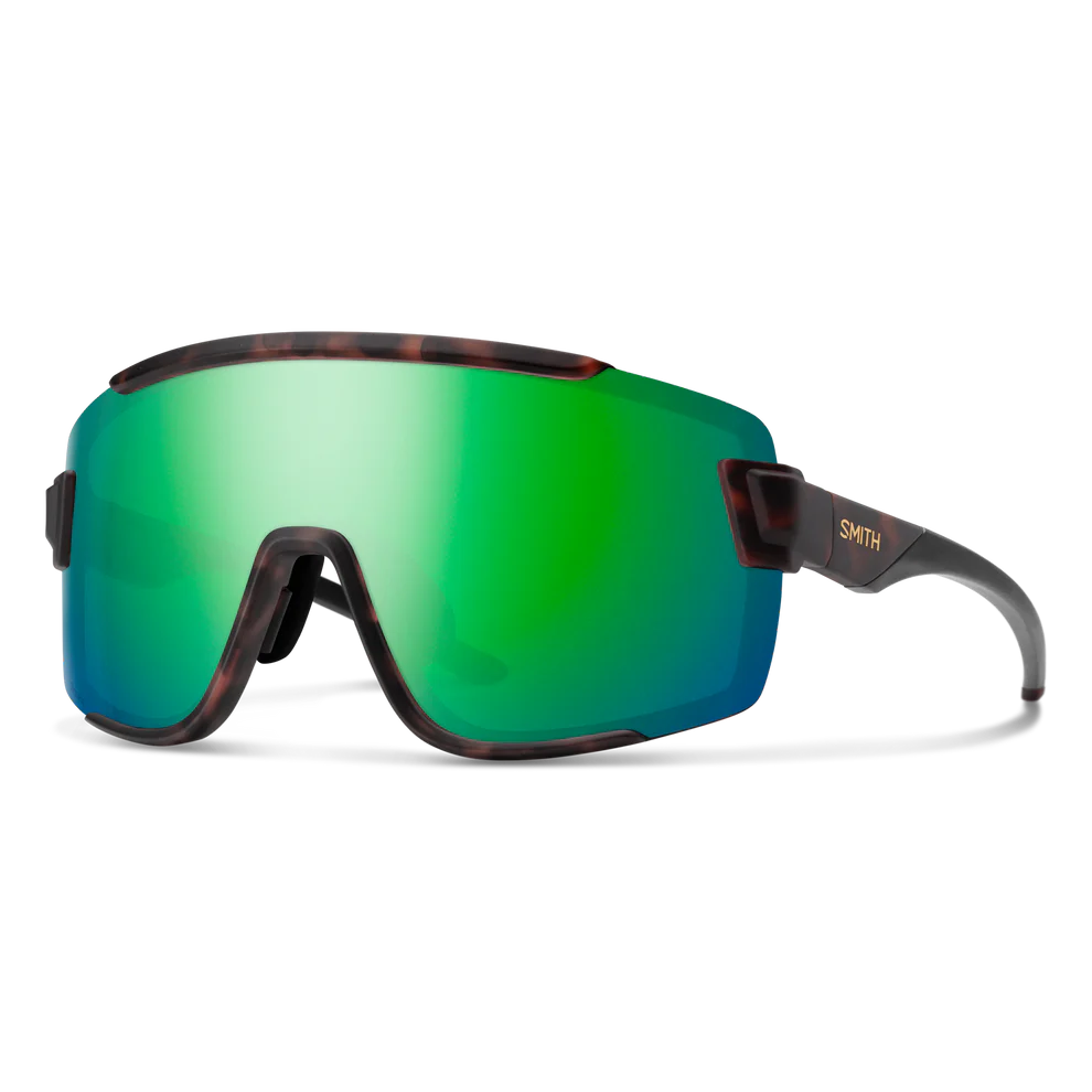 Smith Wildcat - Matte Tortoise | ChromaPop Polarized Green Mirror